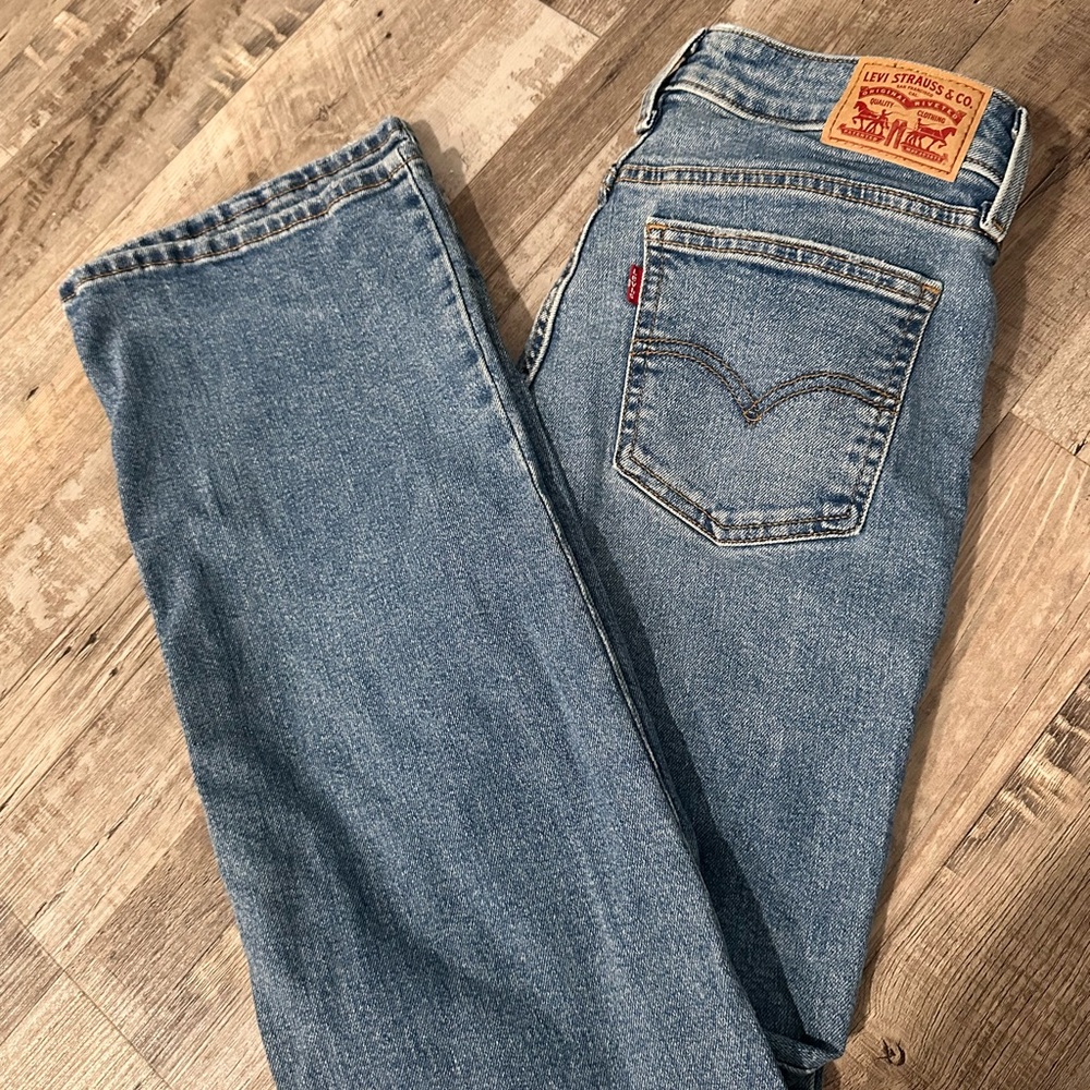 Levi's Superlow Bootcut Jeans in Classic Blue
